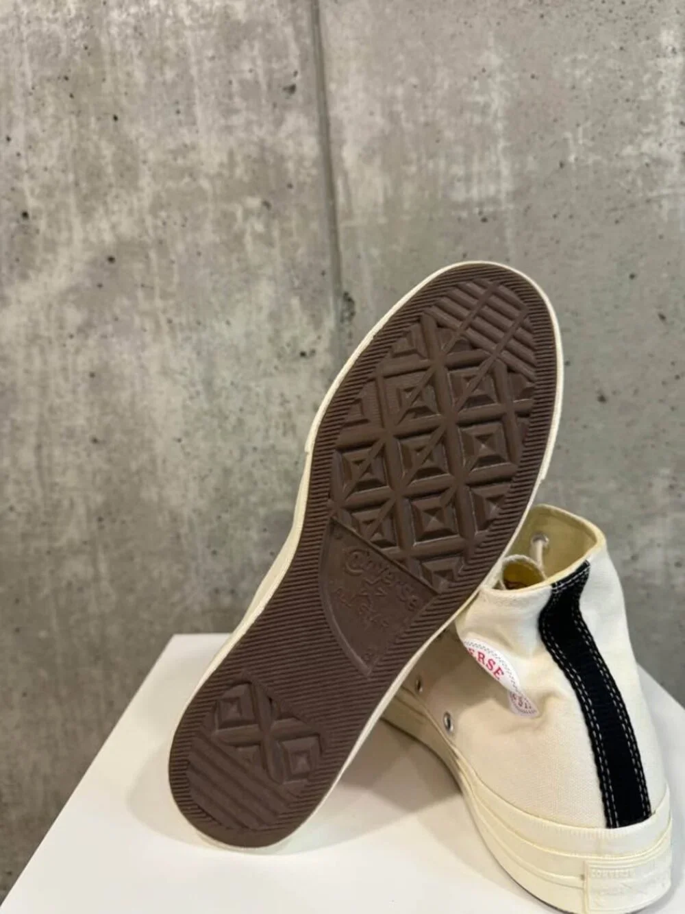Converse x COMME des GARÇONS PLAY Chuck 70 White Men’s US 8 Women’s US 10